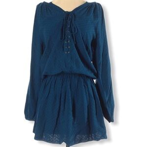 OLIVACEOUS Long Sleeve short Romper